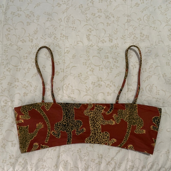 Boys and Arrows Hezeus Bikini Top in Hood Cat (Size M) -- NWOT - Picture 8 of 8